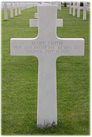 Cross over Mart Smith's final resting place
